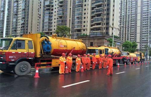 维西市政管道清淤